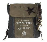 Sunsa Vintage Umhängetasche Damen Tasche Canvas Schultertasche Messenger Bag