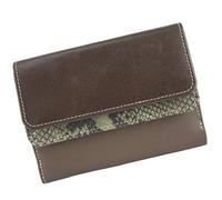 Sunsa Geldbörse. Damen Geldbeutel. Leder Portemonnaie mit RFID Schutz. Mittlere groß Brieftasche mit viele Kreditkarten Fächer. Geldtasche Wallet Purses for Women 81616