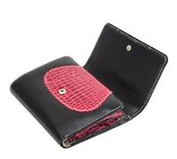 Sunsa Geldbörse. Damen Geldbeutel. Leder Portemonnaie mit RFID Schutz. Mittlere groß Brieftasche mit Kreditkarten Fächer. Mädchen Geldtasche Wallet. Purses 81696