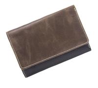 Sunsa Geldbörse. Damen große Geldbeutel. Leder Portemonnaie mit RFID Schutz. Brieftasche mit viele Kreditkarten Fächer. Geldtasche Wallet Purses for Women 81631