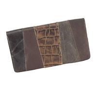 Sunsa Geldbörse. Leder Geldbeutel. Großer Portemonnaie mit RFID Schutz. Damen Brieftasche mit viele Kreditkarten Fächer, Geldtasche Wallet Purses for Women