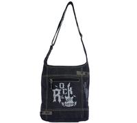 Sunsa Hobo Tasche schwarze Umhängetasche Damen Handtasche Canvas Schultertasche