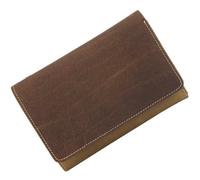 Sunsa Leder Damen Geldbörse Portemonnaie Brieftasche großer Geldbeutel