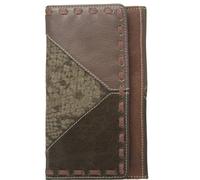 Sunsa Leder Geldbörse Damen Portemonnaie Brieftasche großer Geldbeutel