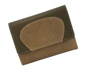 Sunsa Leder Geldbörse Portemonnaie Dame Brieftasche großer Geldbeutel