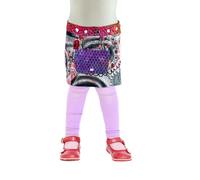 Sunsa Mädchen Rock. Kinderrock Minirock wendbarer Wickelrock, kurzer Sommerrock, 2 Kinder Röcke in einem. Baumwolle Skirt, Rock kurz, Mädchenrock aus luftigem Stoff