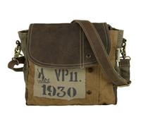 Sunsa Messenger Tasche Vintage Umhängetasche Canvas Schultertasche Mittelgroße Corssbody Bag