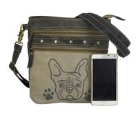 Sunsa Damen Tasche Umhängetasche Handtasche Canvas & Leder bag mit Jeans Taschen Denim klein Schultertasche Damentaschen Vintage Crossbody Männertasche Teenager Fashion