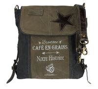 Sunsa Vintage Umhängetasche Damen Tasche Canvas Schultertasche Messenger Bag