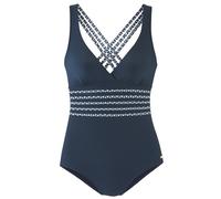 SUNSEEKER Badeanzug Damen marine bedruckt Gr.42 Cup C