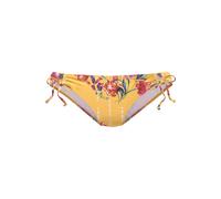 Bikini-Hose SUNSEEKER "Modern", Damen, Gr. 36, N-Gr, gelb (gelb, bedruckt), Polyamid, bedruckt, floral, Badehosen Bikini-Hose, seitlich zu binden (22520851-36) gelb, bedruckt
