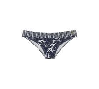 Bikini-Hose SUNSEEKER "Blossom", Damen, Gr. 44, N-Gr, blau (marine bedruckt), Recycling-Polyamid, bedruckt, Badehosen Bikini-Hose, im Muster-Mix (86548701-44) marine bedruckt