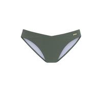 Bikini-Hose SUNSEEKER "Loretta", Damen, Gr. 34, N-Gr, grün (oliv), Polyamid, Badehosen, mit V-förmigem Bündchen (69364759-34) oliv