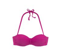 SUNSEEKER Bügel-Bandeau-Bikini-Top Damen pink Gr.40 Cup D