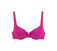 Sunseeker Bügel-Bikini-Top »Loretta«, mit Strukturmuster, pink
