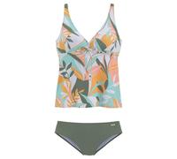 Bügel-Tankini SUNSEEKER "Allis" Gr. 36, Cup B, gelb (weiß, gelb) Damen Bikini-Sets (81706955-36) weiß, gelb