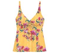 SUNSEEKER Bügel-Tankini-Top Damen gelb-bedruckt Gr.40 Cup F