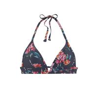 SUNSEEKER Triangel-Bikini-Top Damen marine-bedruckt Gr.34