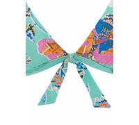 SUNSEEKER Triangel-Bikini-Top Damen türkis-bunt Gr.34 Cup A/B