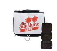 Sunshine Journey Kulturbeutel zum Aufhängen, Schwarz , one size