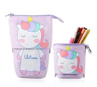 Sunshine smile Federmäppchen Mädchen,Süßer Mäppchen,Cartoon Bleistifthalter,Tasche Schreibwarenetui,Stiftetasche Pencil Case,Teleskopisch Mäppchen,Student Federmäppchen,Federmäppchen Mädchen Teenager