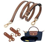Sunshine smile Organizer für Longchamp Tasche,Schultergurt für Longchamp Tasche Damen（Braun）,Tragegurt für Longchamp,Taschen Organizer für Longchamp Mini,Purse Organize（Dunkelblau）