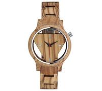SUPBRO Holzuhren Herren & Damen Unisex Holzuhr Holz-Armbanduhr Analoge Quarzwerk Uhren Armband Einzigartige