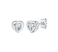 Supcare 925 Silber Herz Ohrringe P, Hypoallergene Silberohrringe 925 Damen