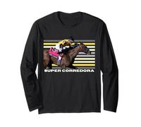 Super Corredora Pferd, Pferderennen, Del Mar, Santa Anita Langarmshirt