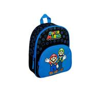 Undercover Rucksack Super Mario mit Vortasche Unisex-Kinder Blau