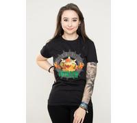 Super Mario - Bowser Circle - T-Shirt - Schwarz - S - 100% Baumwolle Schwarz S