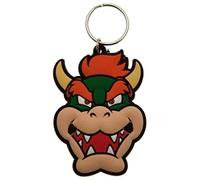 Pyramid International Super Mario Gummi-Schlüsselanhänger Bowser 6 cm RK38703C