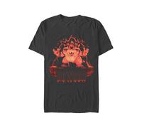 Super Mario - Bowser Throne Grey - T-Shirt - Grau - M - 100% Baumwolle Grau M