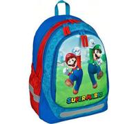 | Super Mario Bros 43Cm Rucksack - Offiziell Lizenzierter Rucksack - Einzigartiges Und Modernes Design - Bequeme Und Vielseitige Passform - Ideal Für