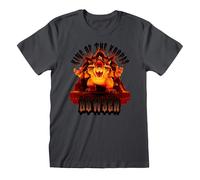 Super Mario Bros - Bowser Throne - T-Shirt - Dunkelgrau / S