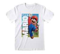 Super Mario Bros - It'S A Me Mario - T-Shirt - Weiß / XXL