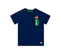 SUPER MARIO BROS Jungen T-Shirt Blau 110