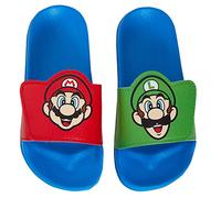 Super Mario Bros Sliders Kinder Luigi Sommer Sandalen Slip On Pool Schuhe Flip Flops für Jungen