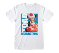 Super Mario Bros - Toad - T-Shirt - Weiß / M