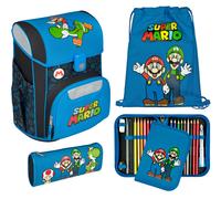 Super Mario EasyStart Schulranzen Set,5tlg 1 Stk.