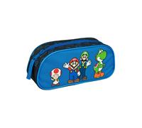 Undercover Federmäppchen Super Mario für Kinder, 22,5 x 9 x 9 cm, 50 g