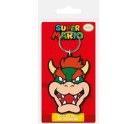 Super Mario Gummi-Schlüsselanhänger Bowser 6 cm