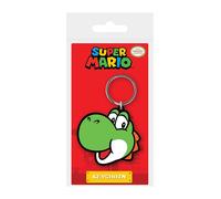 Super Mario Gummi-Schlüsselanhänger Yoshi 6 cm