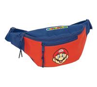 Safta Gürteltasche SUPER Mario Mamma MIA mit Außentasche 23 x 9 x 12 cm
