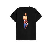 Super Mario - Mario Coin - T-Shirt - Schwarz - M - 100% Baumwolle Schwarz M