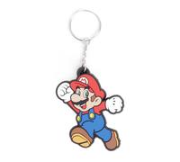 Super Mario - Mario Rubber - Schlüsselanhänger Schwarz Onesize