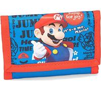 Super Mario - Offizielle Geldbörse mit praktischem Reißverschluss und Karabiner, ideal zum Aufbewahren von Münzen und Anderen kleinen Gegenständen, Geschenkidee für Kinder und Jugendliche,