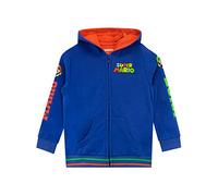 Super Mario Pullover Jungen | Luigi Zipper Hoodie | Kapuzenpullover für Kinder | Gaming Kaputzenpullis für Jungs Mehrfarbig 128
