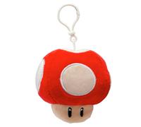Super Mario - Roter Pilz-Anhänger zum Sammeln
