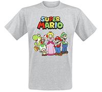 SUPER Mario - Vintage Group - T-Shirt Unisex (XXL)